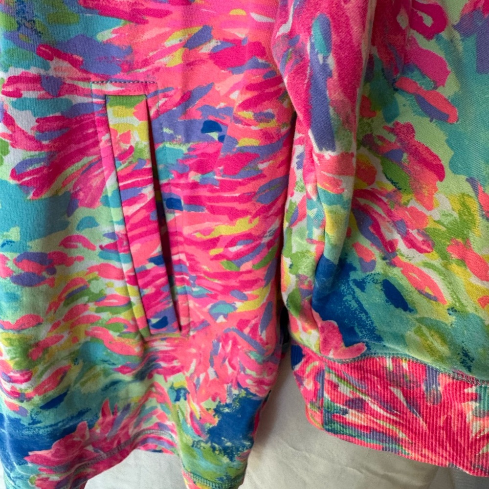 Lilly Pulitzer Multicolor Zip Up Patterned Jacket… - image 4